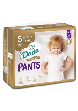 Подгузники-трусики детские Dada Extra Care Pants, размер 5 (12–18 кг), 35 шт